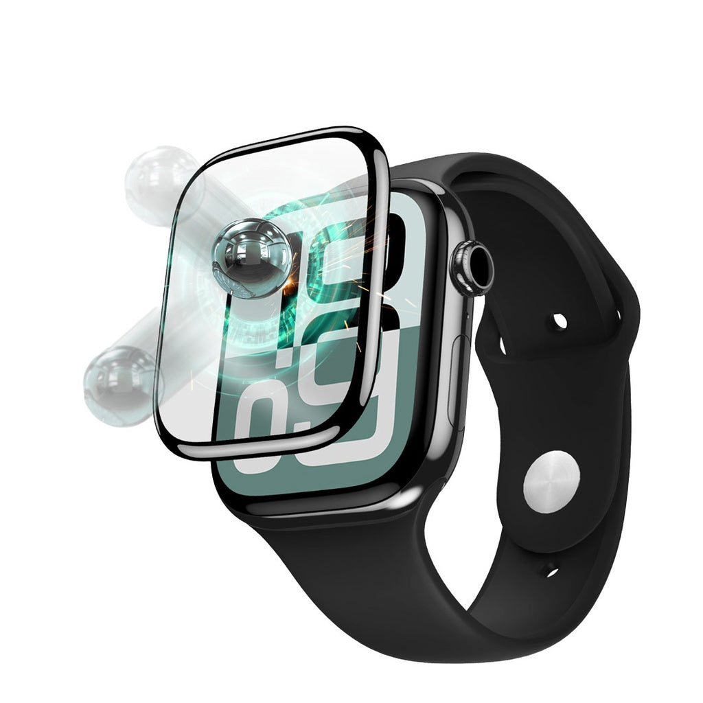واقي شاشة 3D شفاف لـ Apple Watch من Green Lion (مقاسات متعددة)
