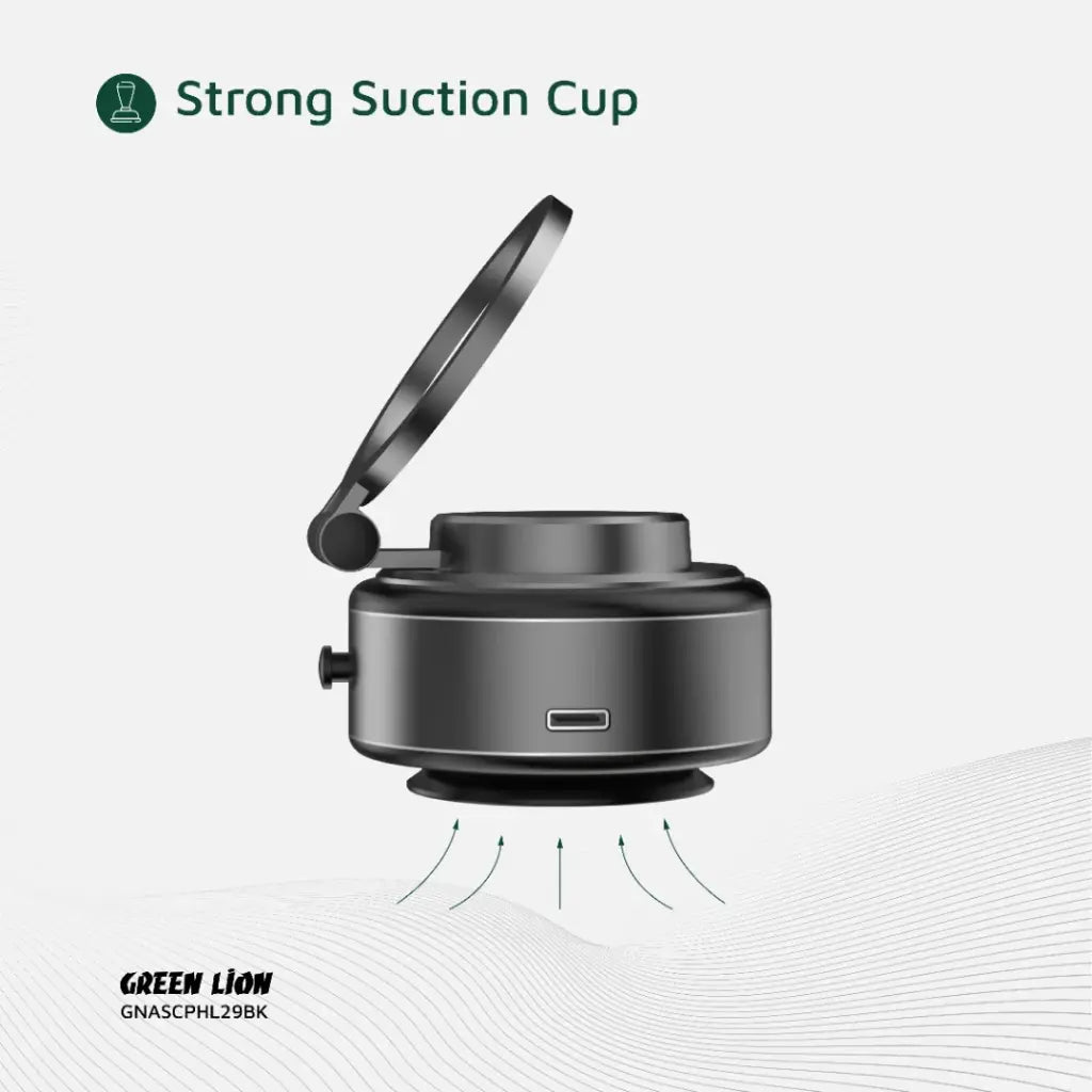 Green Lion GX-29 Auto Suction Magnetic Car Phone Holder