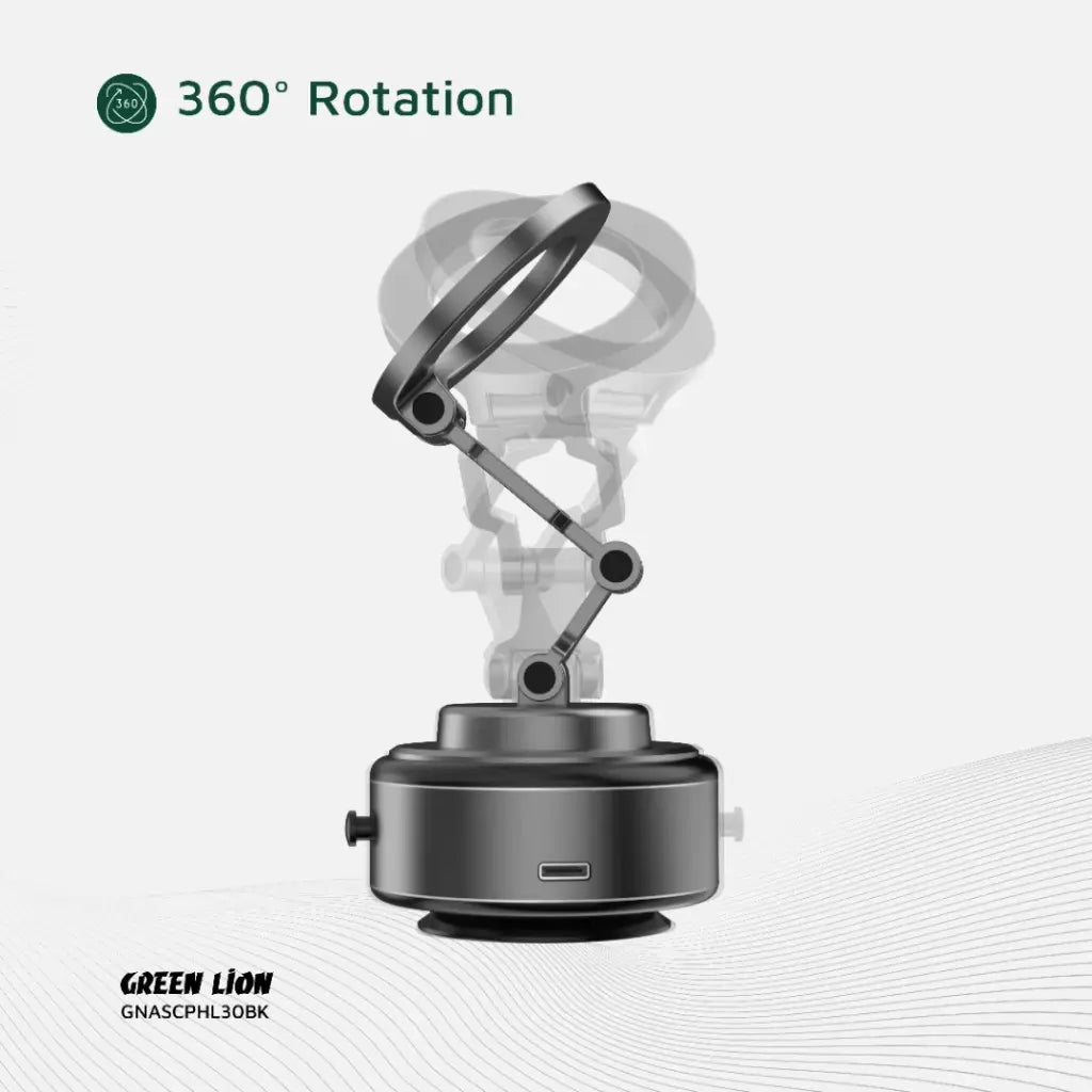 حامل هاتف مغناطيسي Green Lion GX-30 مع شفط تلقائي قوي