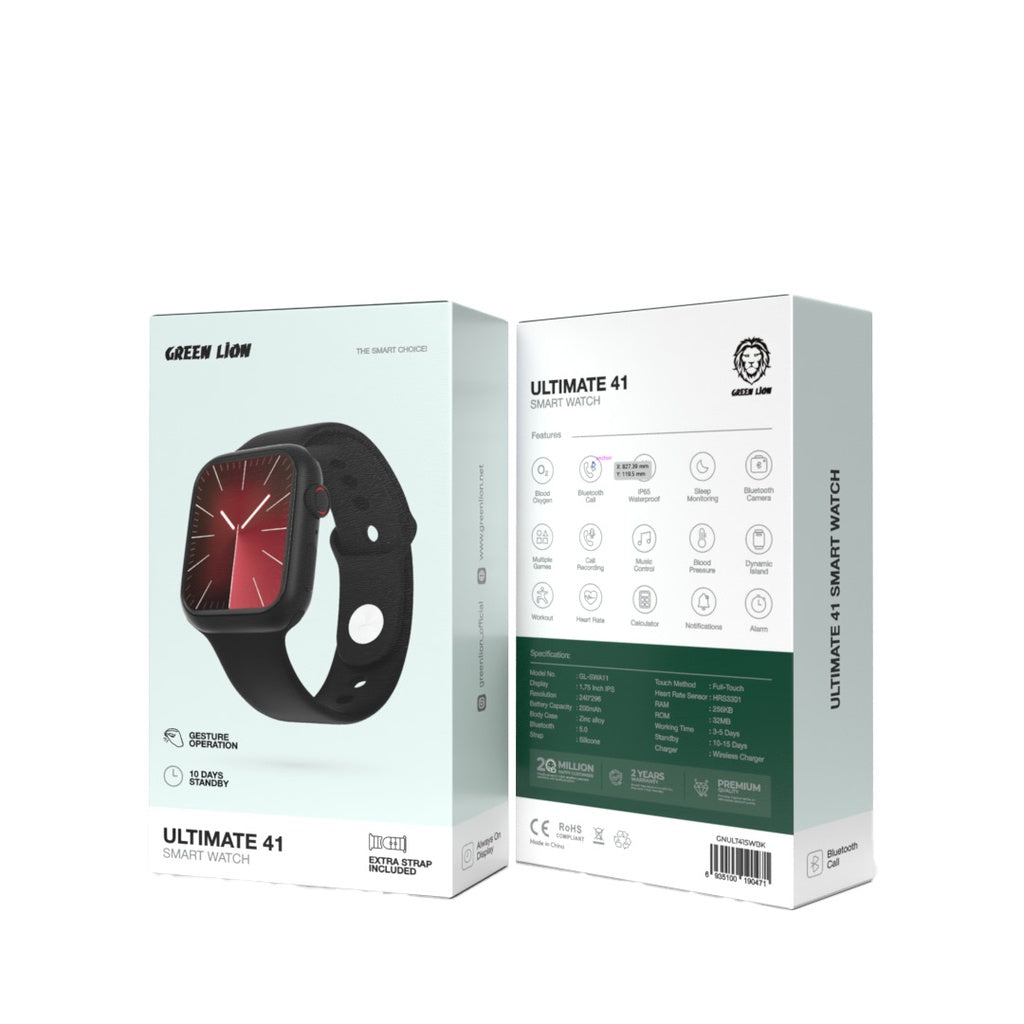 Green Lion Ultimate 41 Smart Watch – Elegant & Smart