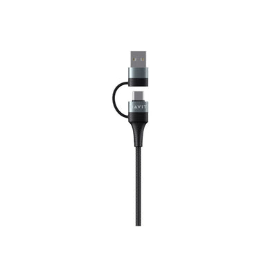 HAVIT CB6244 4-in-1 Multi Charging Cable – USB-A/C to C/Lightning