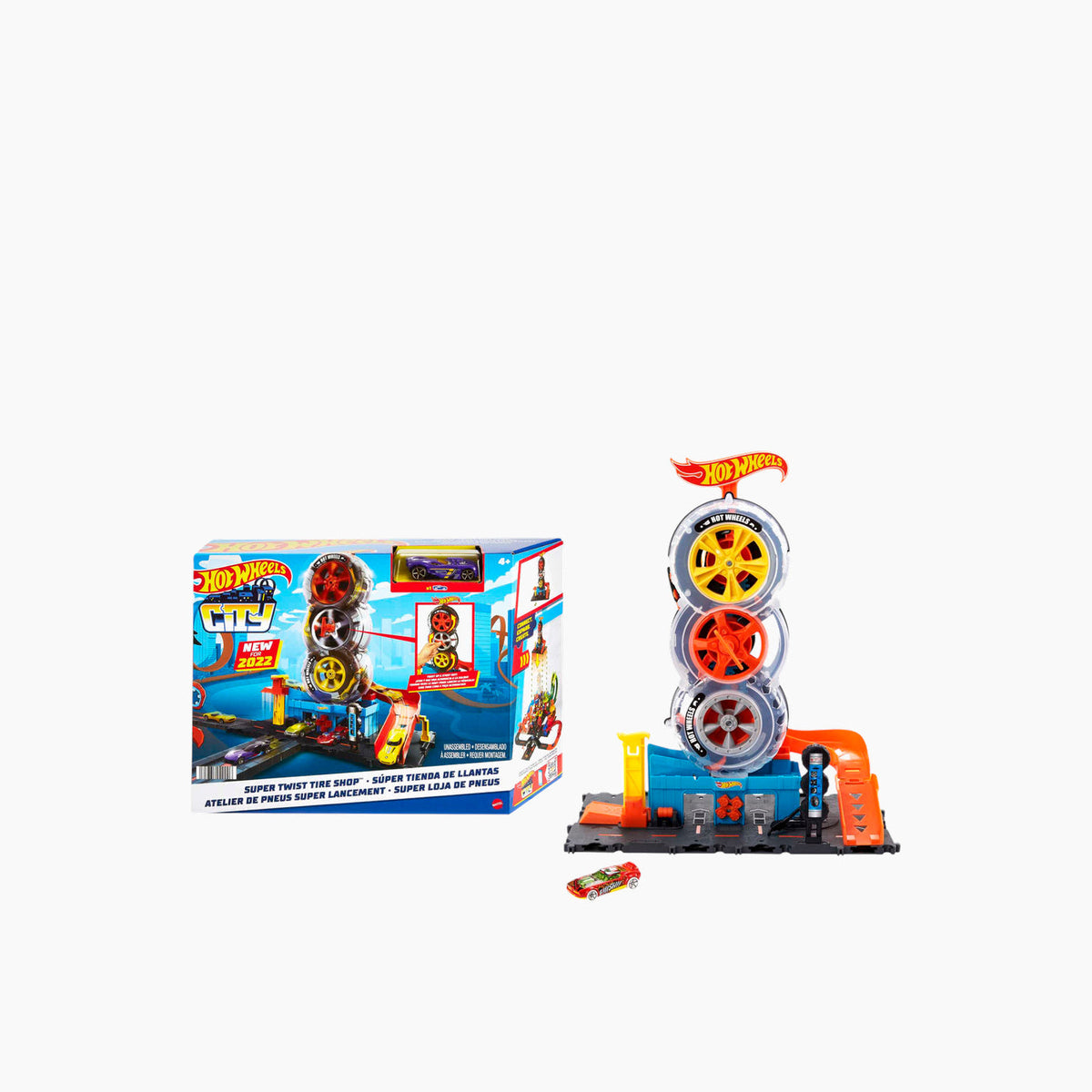 Hot Wheels City Super Twist Tire Shop