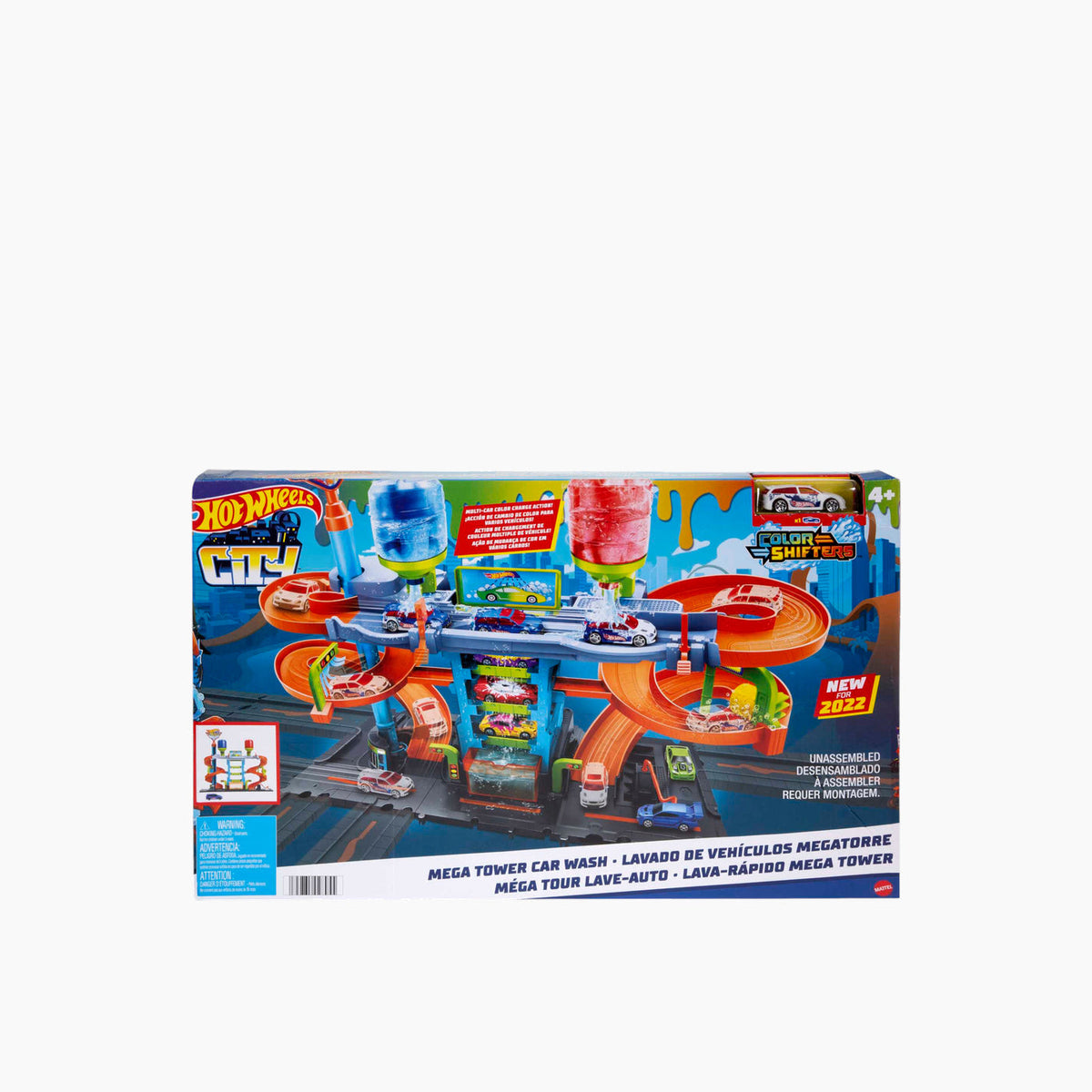 Hot Wheels City Mega Tower Car Wash
