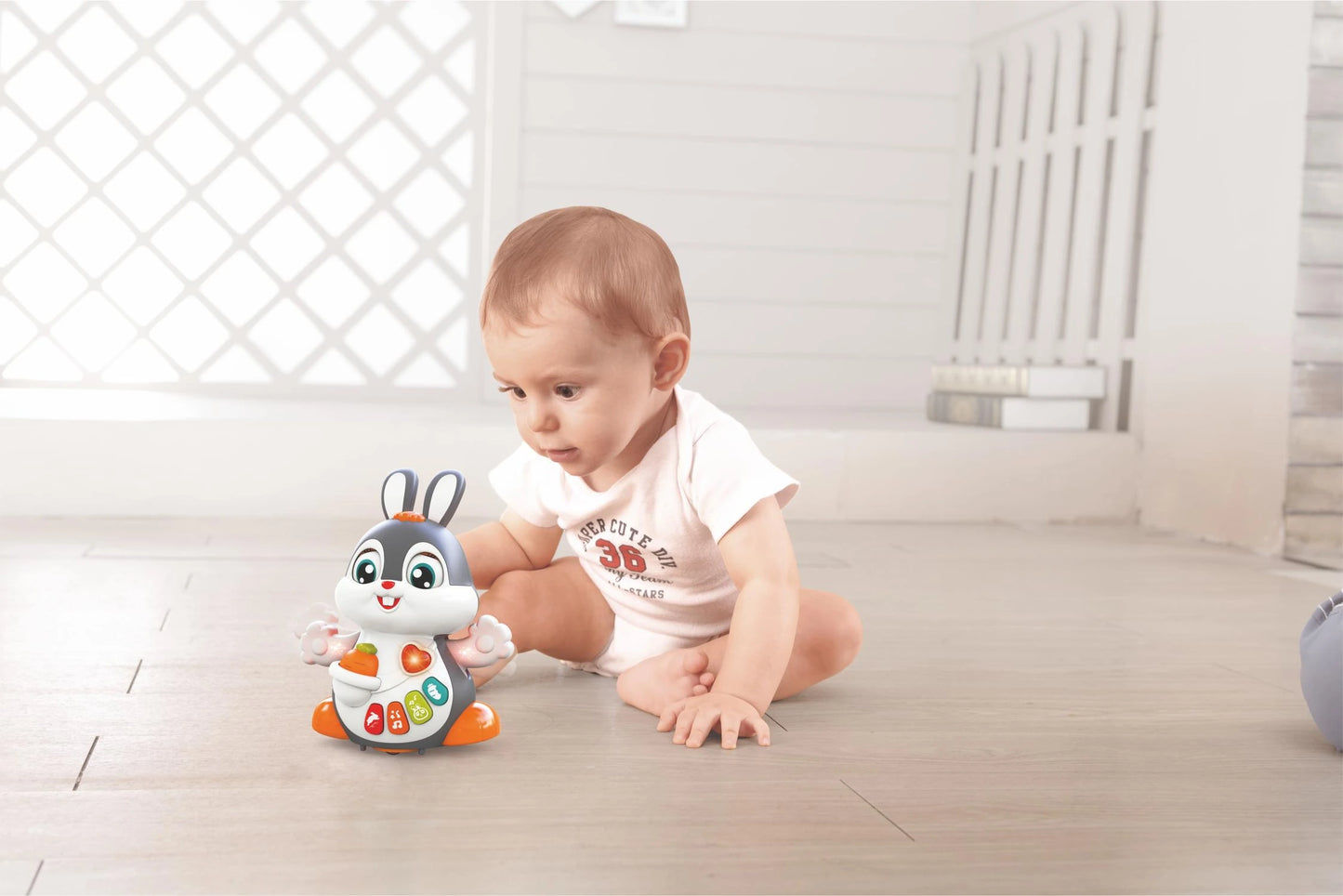 Hola Dancing Bunny - Interactive Musical Toy with Lights & Sounds