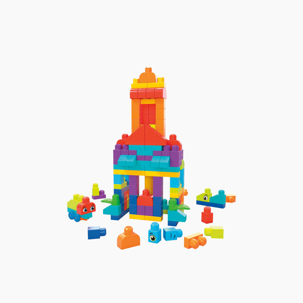 Mattel Mega Bloks Bigger Building Bag (150 Pcs)