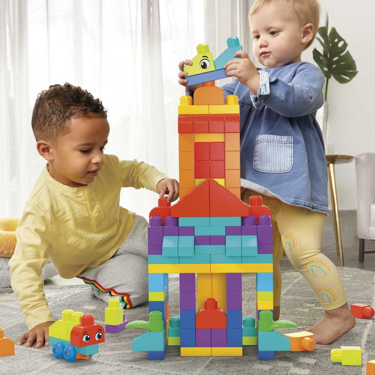Mattel Mega Bloks Bigger Building Bag (150 Pcs)