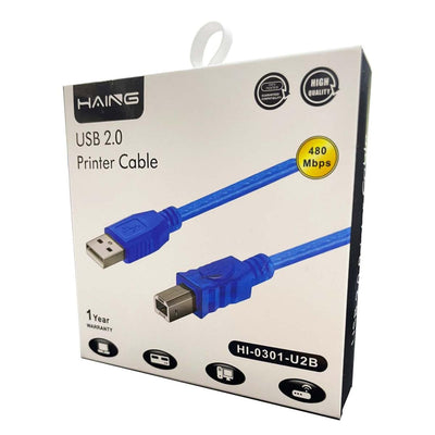 HAING USB 2.0 Extension Cable (Male to Female) – 3M