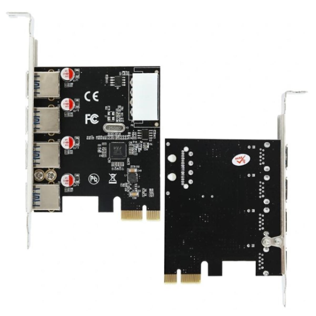 بطاقة HAING HI-1002-PEU PCI Express لتحويل 4 منافذ USB 3.0