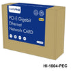 HAING HI-1004-PEC شبكة جيجابت PCI Express بسرعة 10/100/1000Mbps