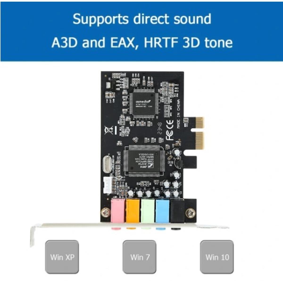 HAING HI-1006-PSC بطاقة صوت PCI Express 5.1