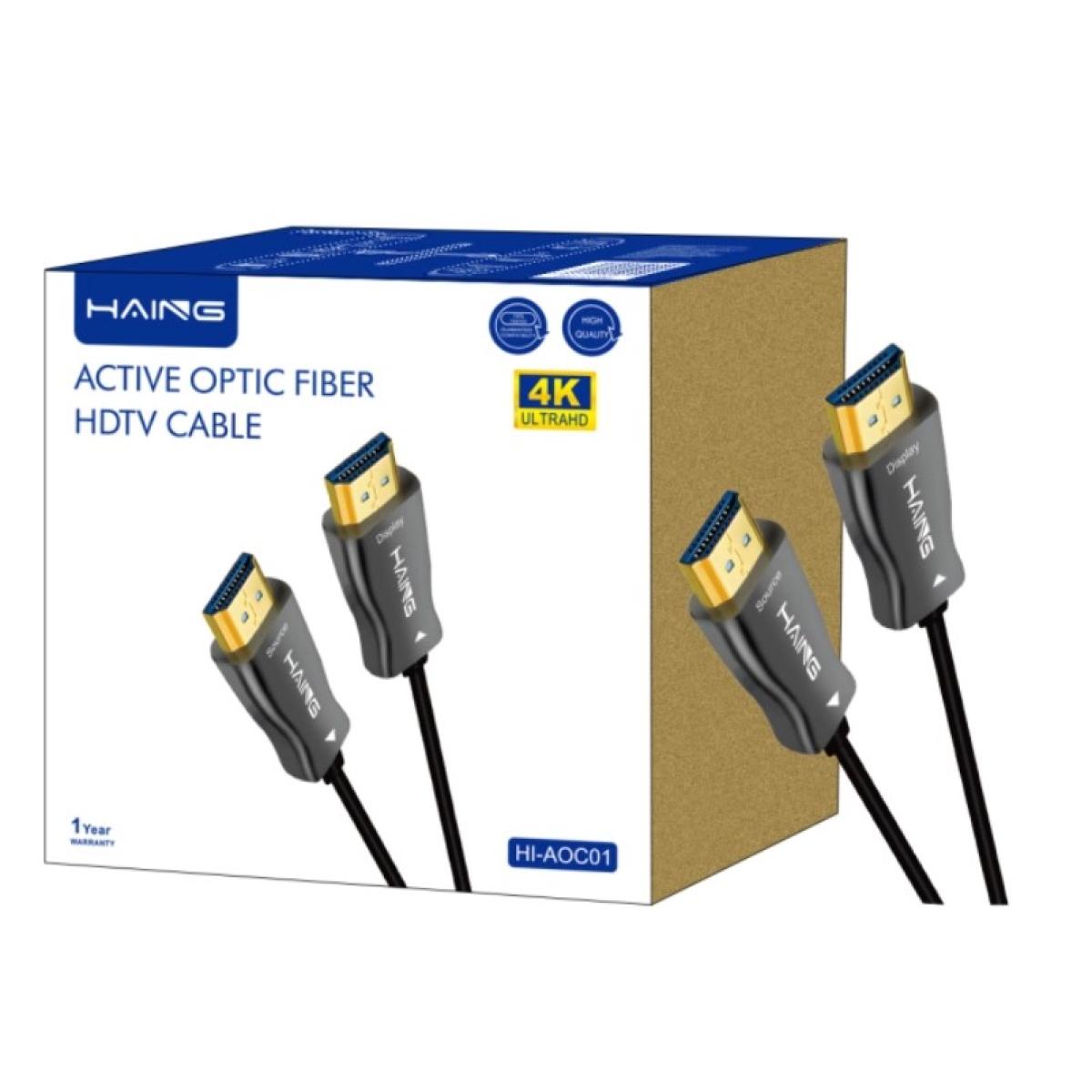 HAING 8K HDMI 2.1 Fiber Optic Cable 10M Ultra High Speed 48Gbps