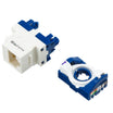 موصل HAING HI-KJ03 CAT6 UTP بدون أدوات (180°)