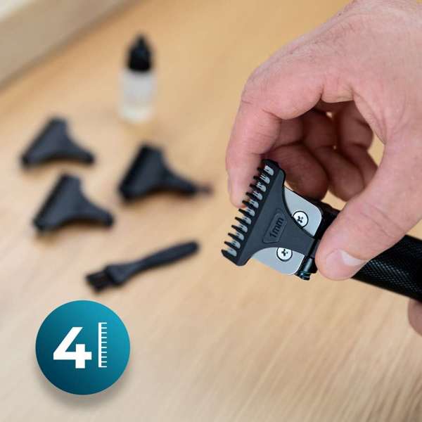 ماكينة تشذيب Cecotec PrecisionCare لحية وشعر USB