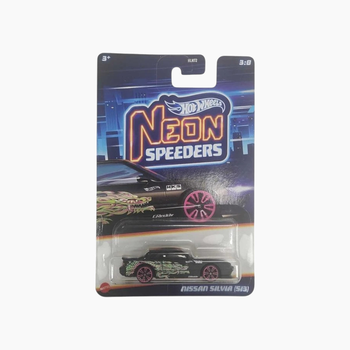 Hot Wheels Themed Neon Speeders – Assorted