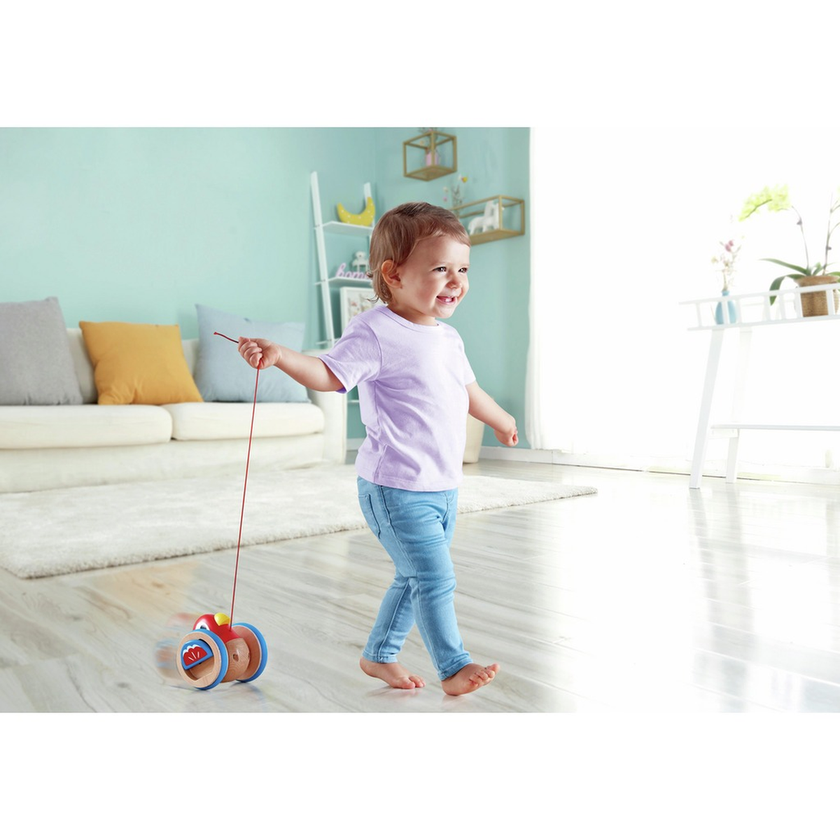 Hape Walk & Pull a Long Wooden Toy