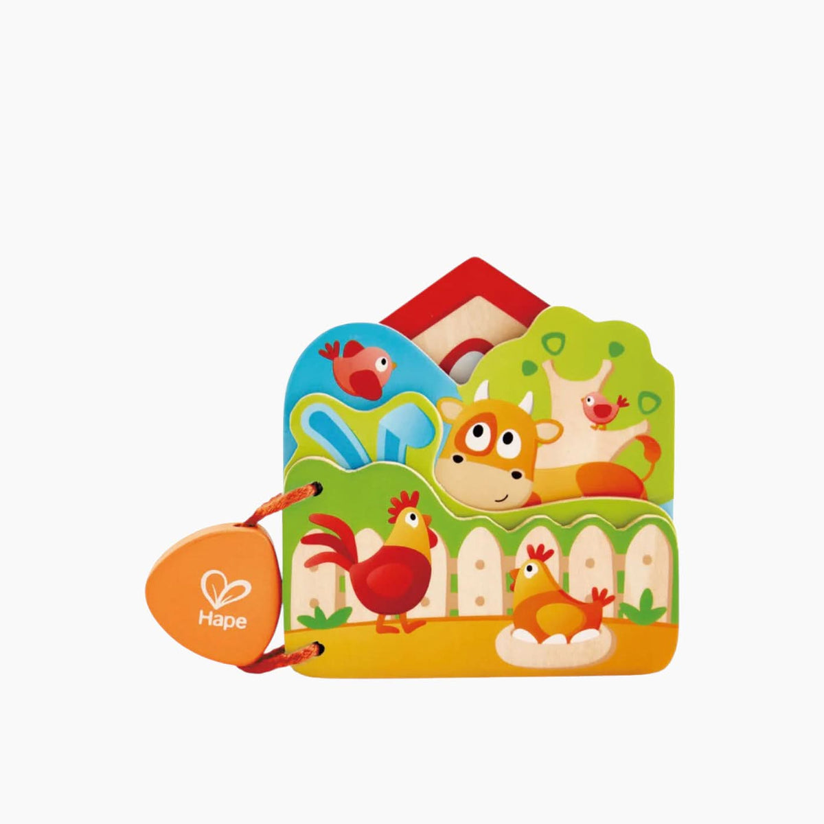 Hape Illustrated Wooden Book
