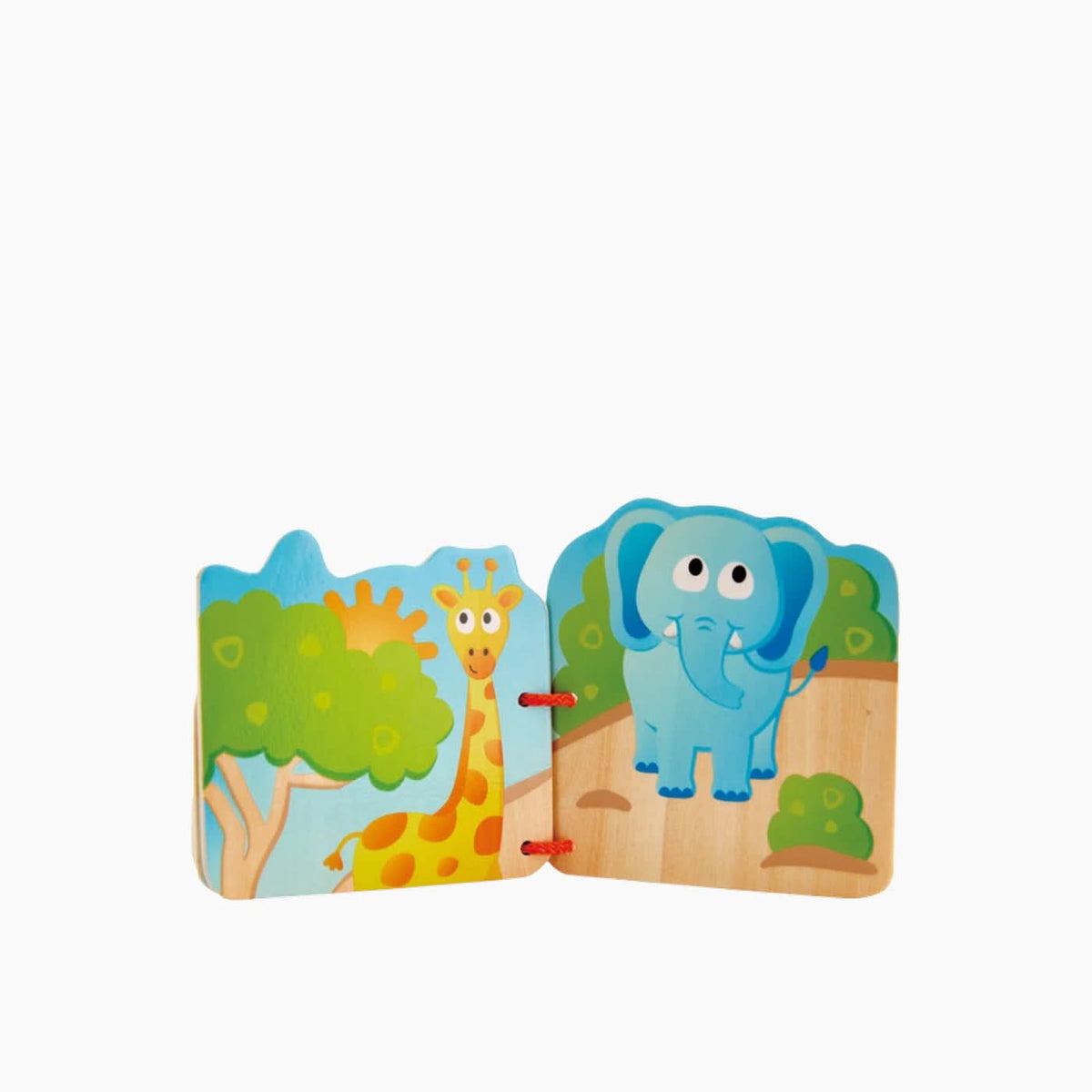 Hape Illustrated Wooden Book