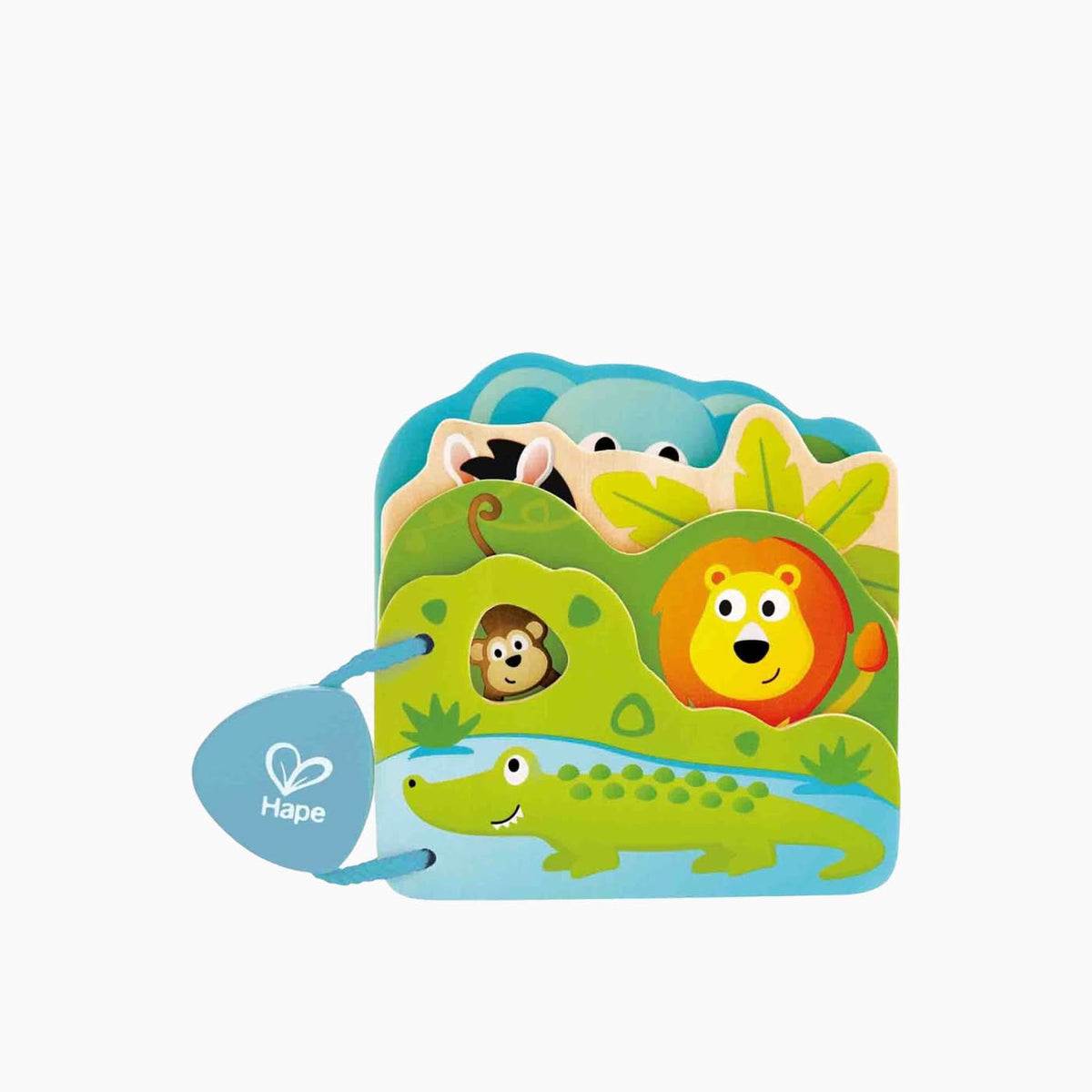 Hape Illustrated Wooden Book