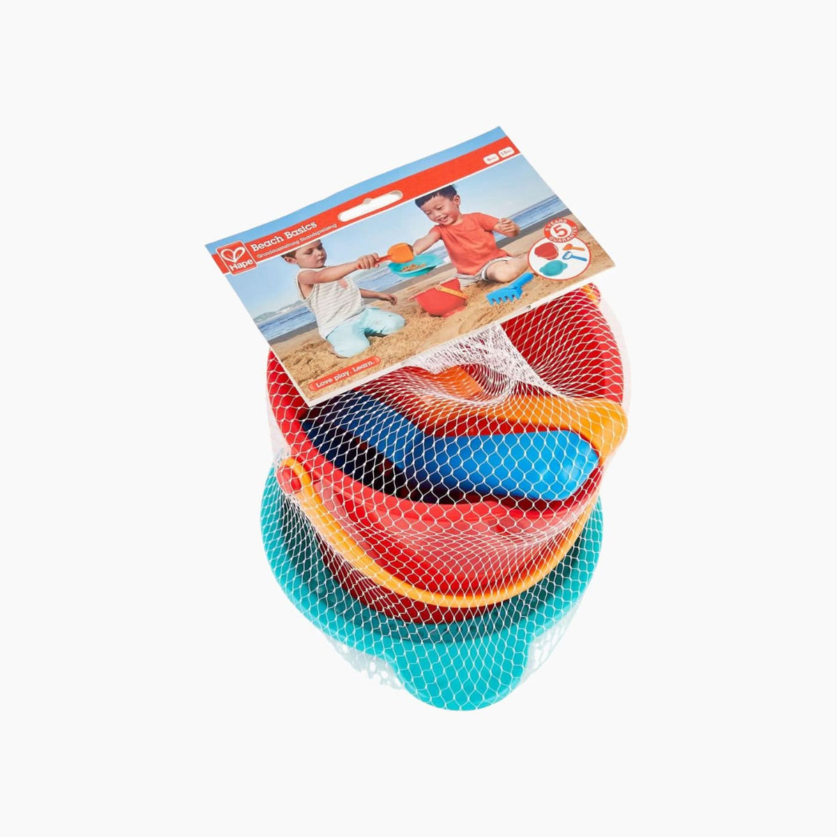 Hape Beach Basics Sand Toy Set
