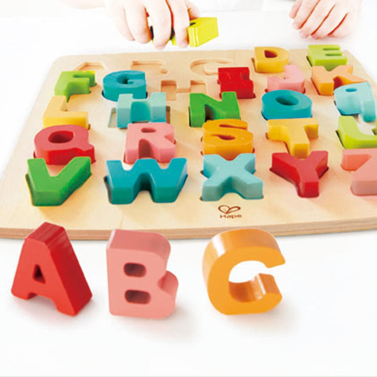 Hape Chunky Wooden Board Toy Abacus