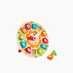 Hape Chunky Clock Puzzle Wooden Board