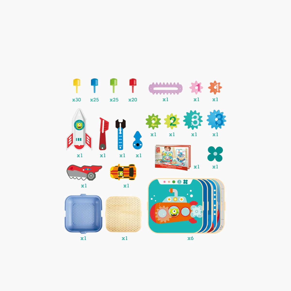Hape Cogworks Experimental Set Toy