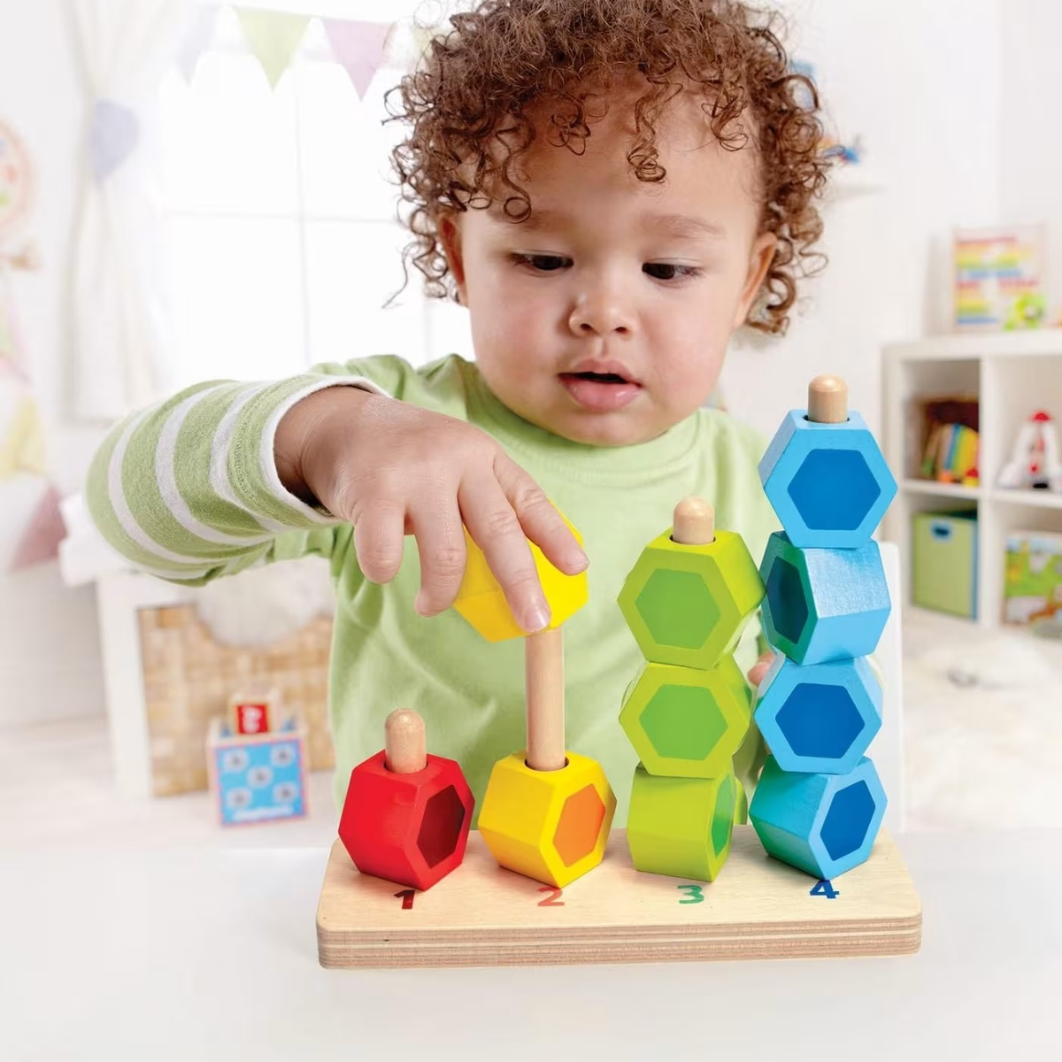 Hape Counting Stacker Wooden Toy