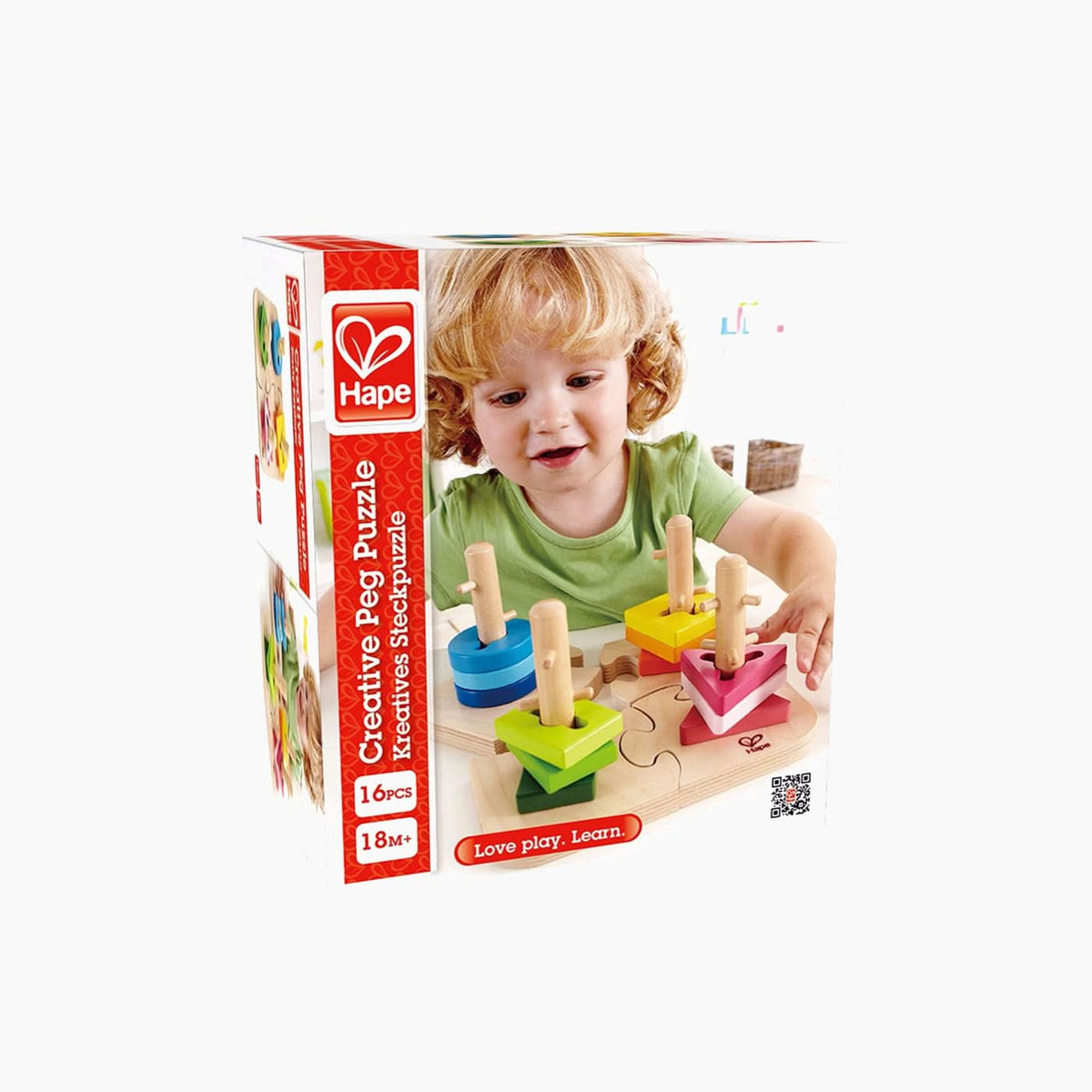 Hape Wooden Peg Puzzle