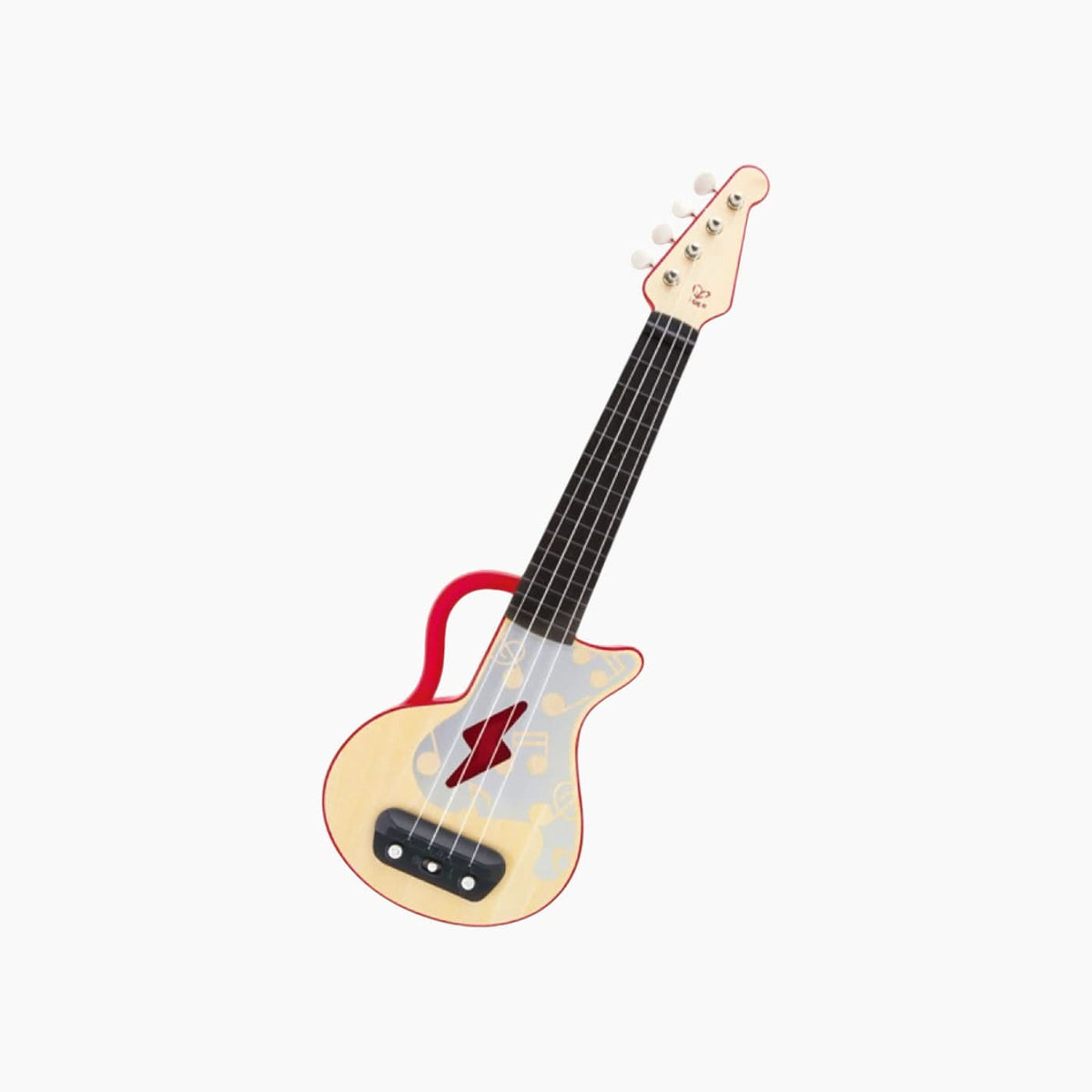 Hape Learn with Lights Interactive Wooden Ukulele