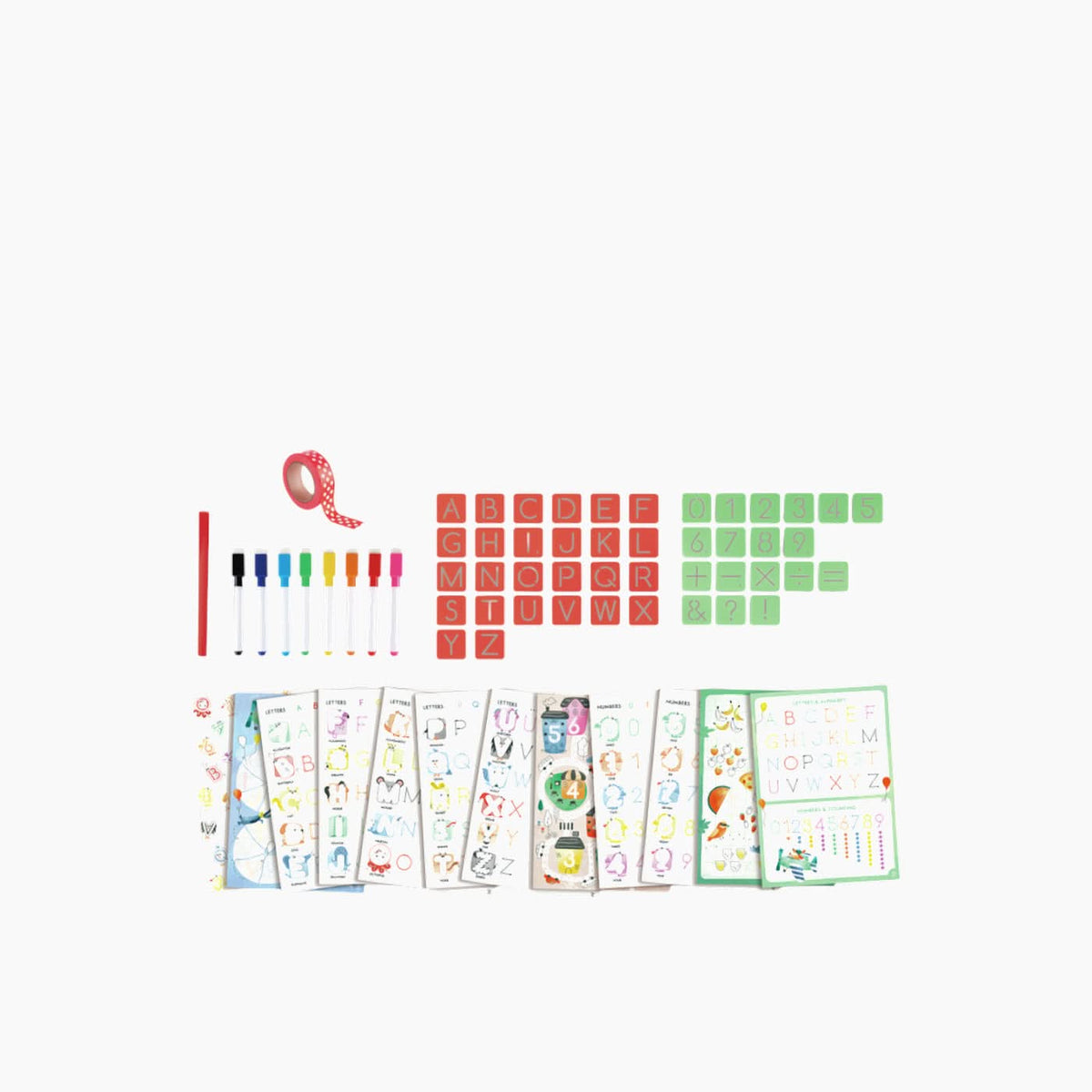 Hape Letters and Numbers Tracing Set