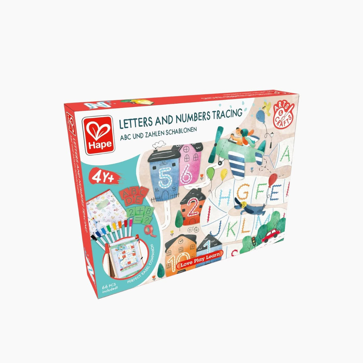 Hape Letters and Numbers Tracing Set