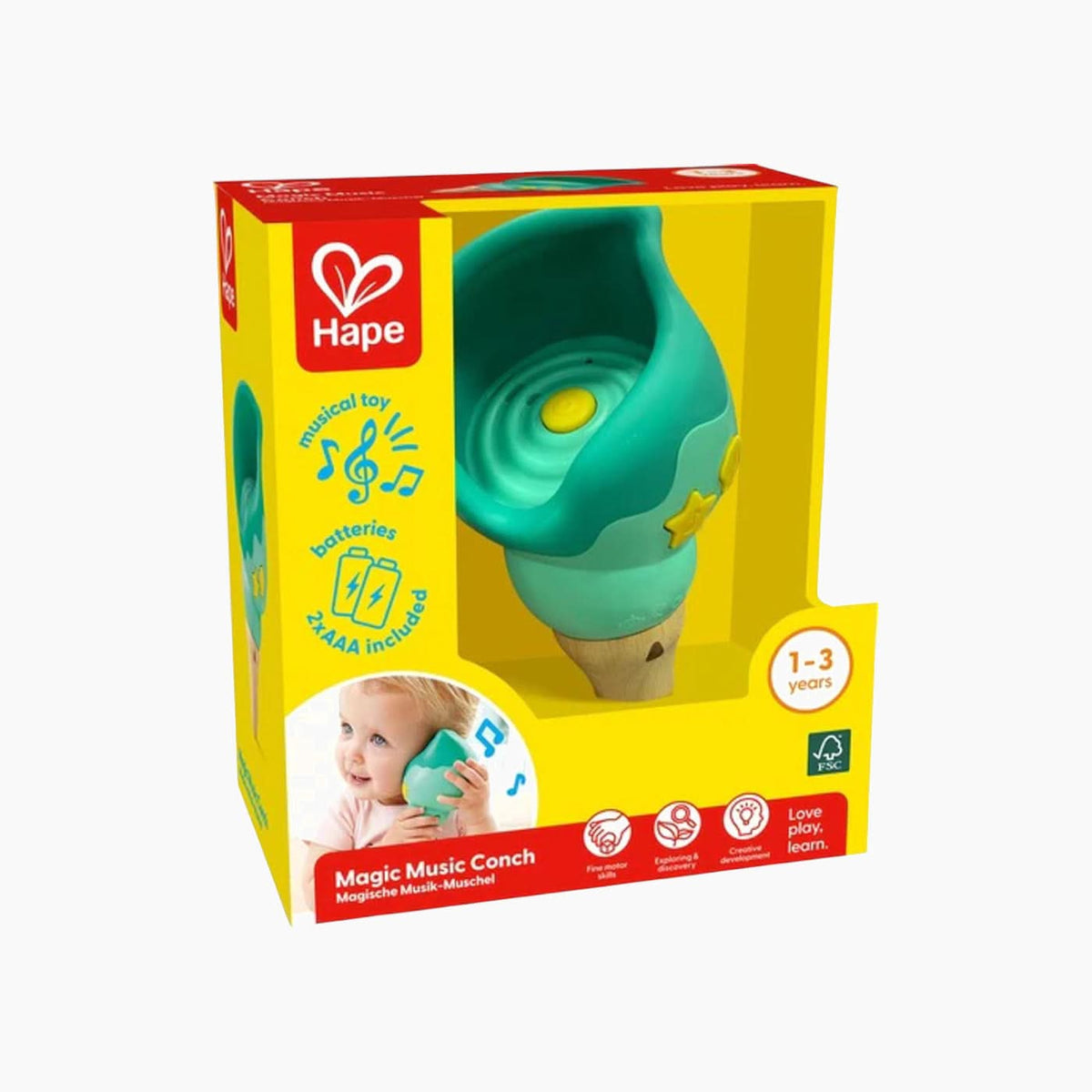 Hape Magic Music Conch Toy