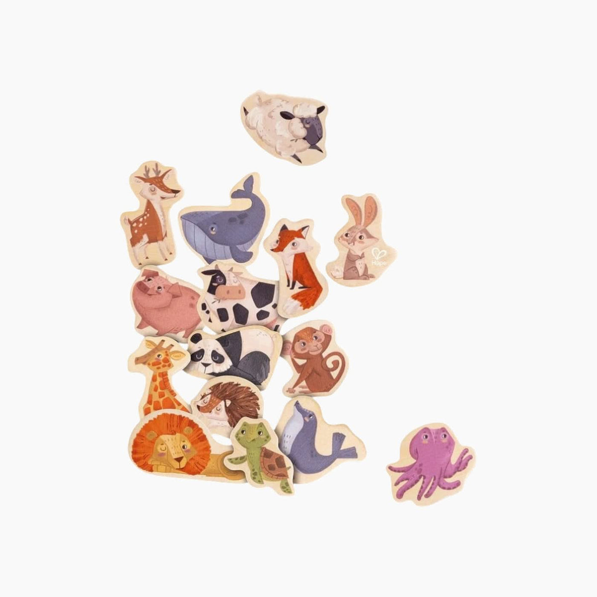 Hape Magnetic Animals Mix and Match Set