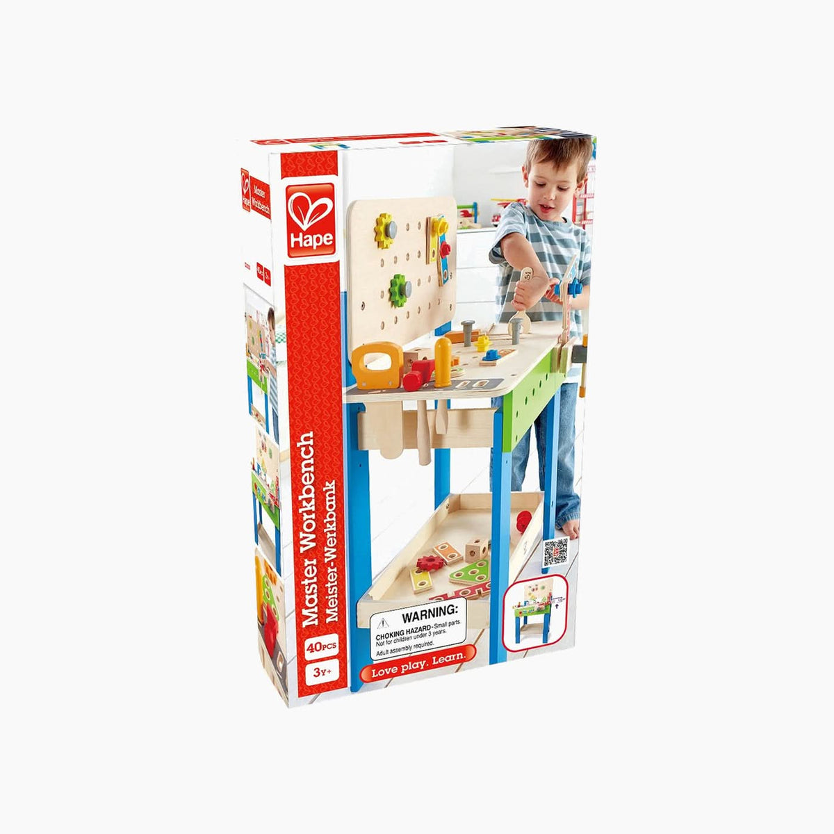Hape Master Workbench Complete Wooden Tool Bench