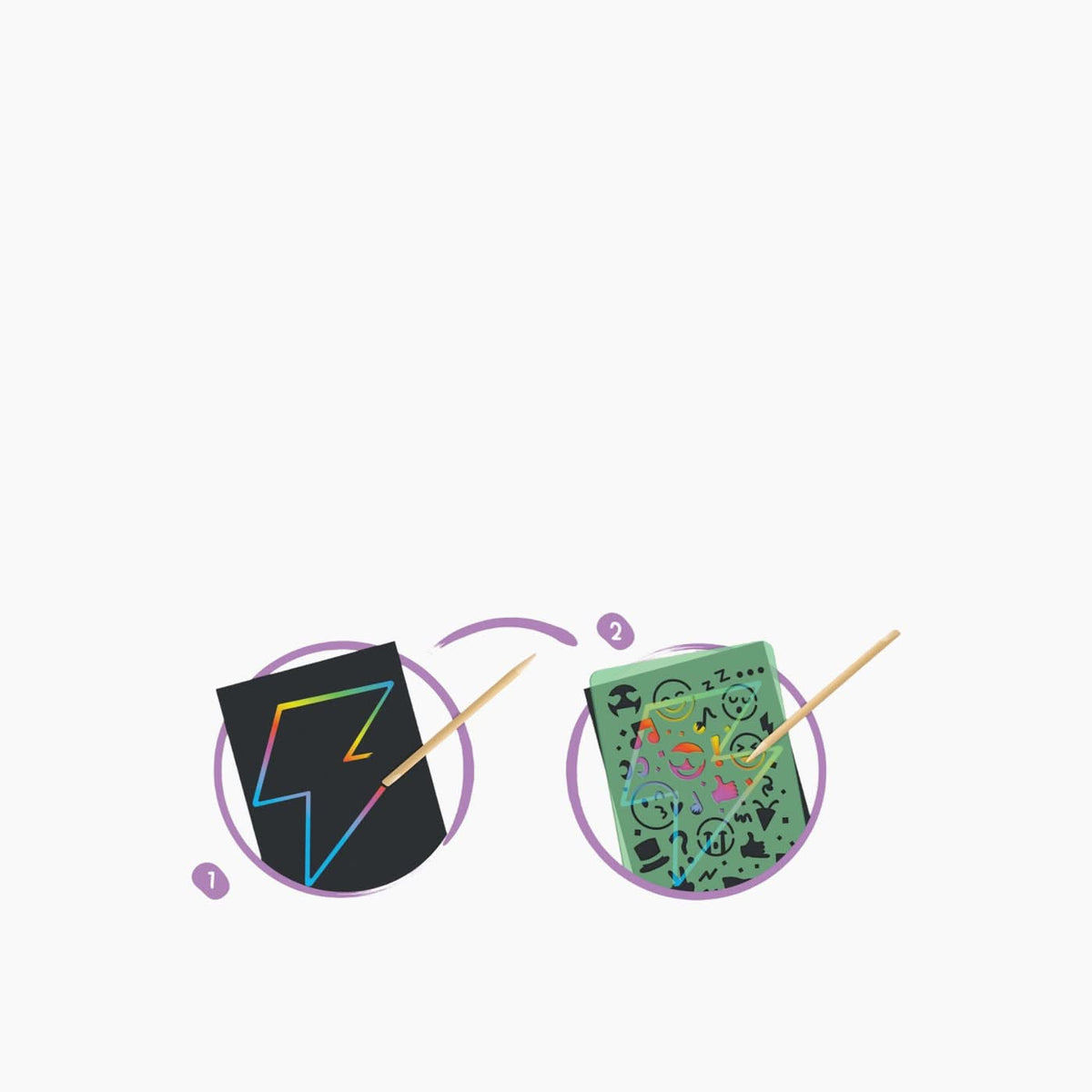 Hape Oodles of Doodles Scratch Art Set
