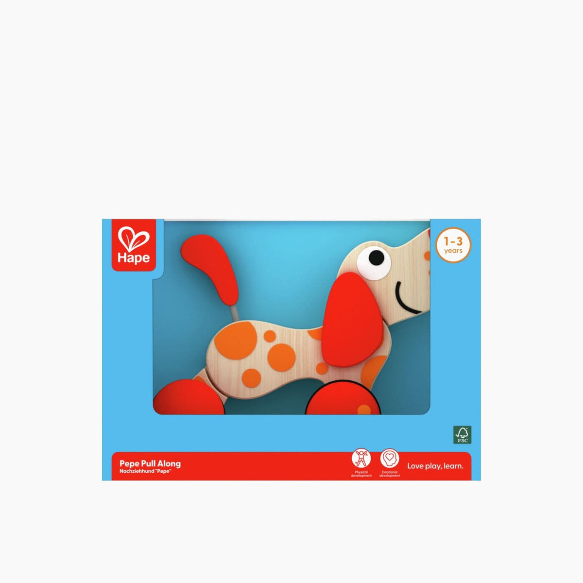 Hape Walk & Pull a Long Wooden Toy