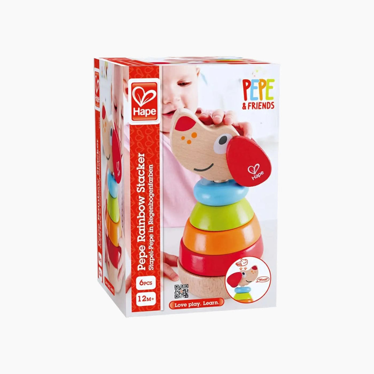 Hape Pepe Sound Stacking Toy