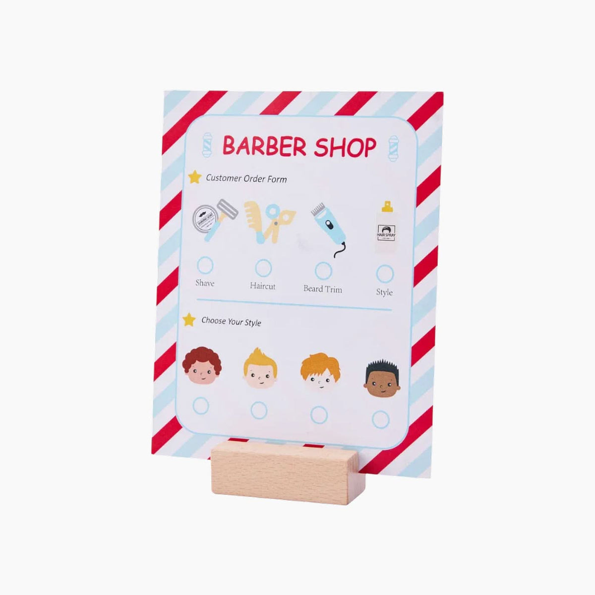 Hape Snip & Style Hair Salon Kit Playset