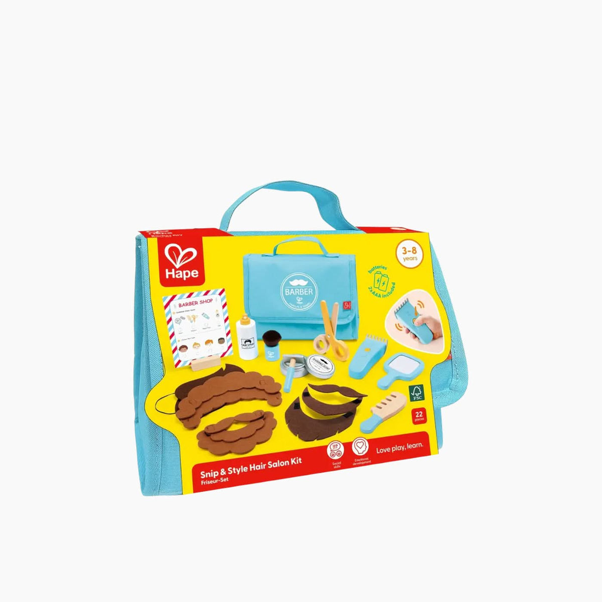 Hape Snip & Style Hair Salon Kit Playset