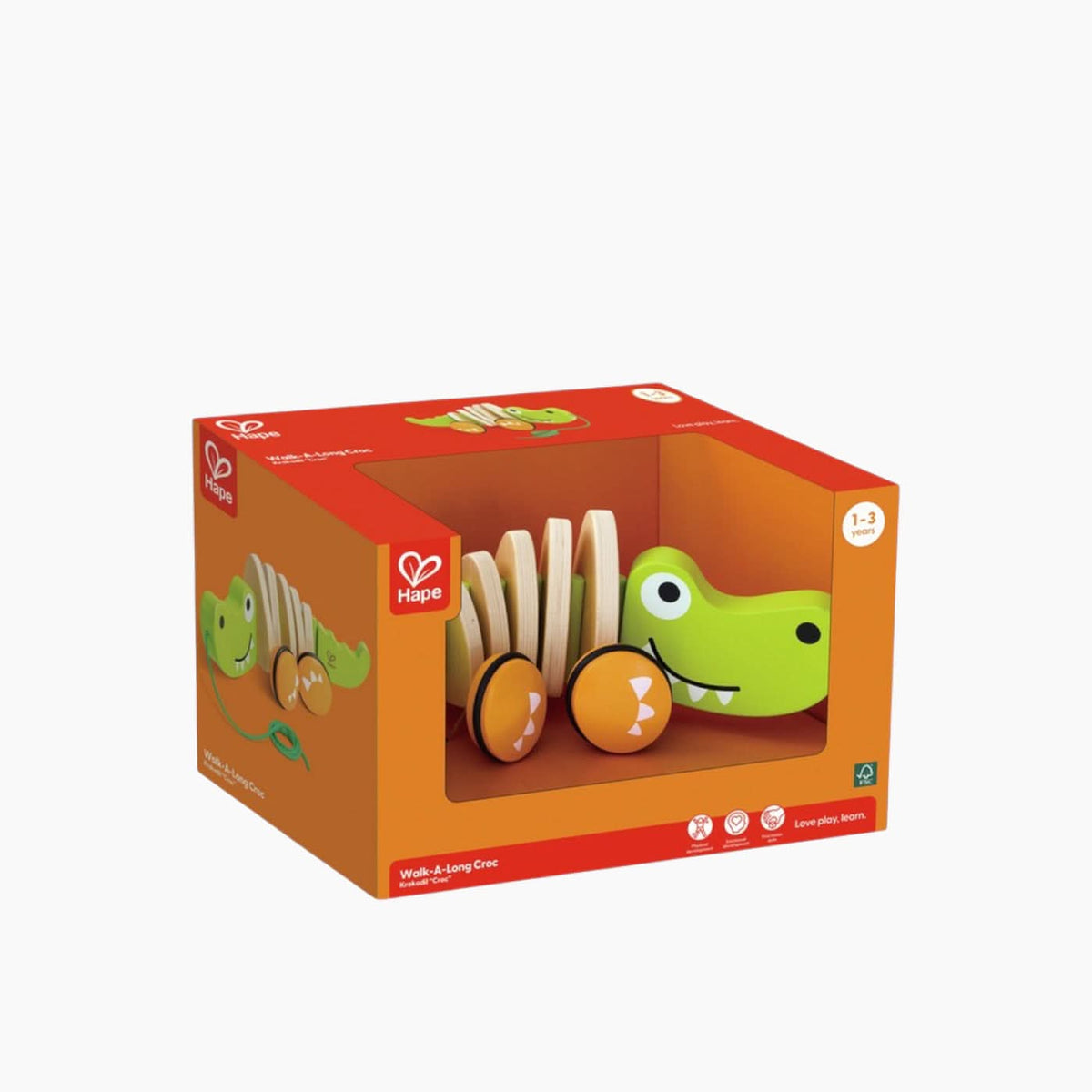 Hape Walk & Pull a Long Wooden Toy