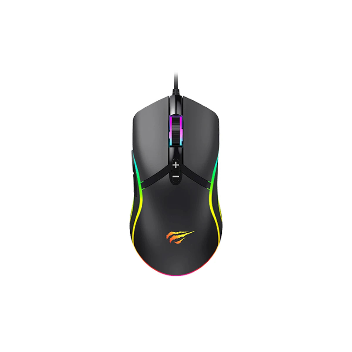Havit MS1029 Wired Gaming Mouse with RGB and 4800 DPI