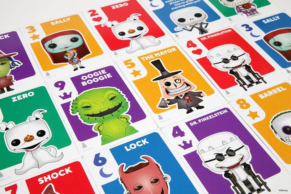 من فانكو Funko Signature Games: Something Wild Card Game- Nightmare Before Christmas أوراق لعب مع مجسمات مصغرة لشخصيات كرتونية