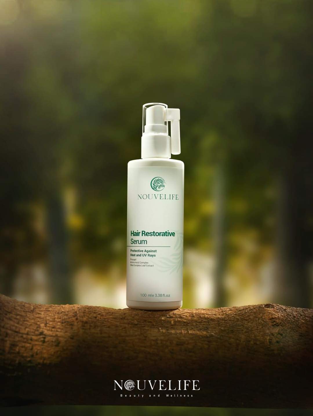 السيروم المائي المعالج للشعر – ترميم وتقوية ولمعان مثالي