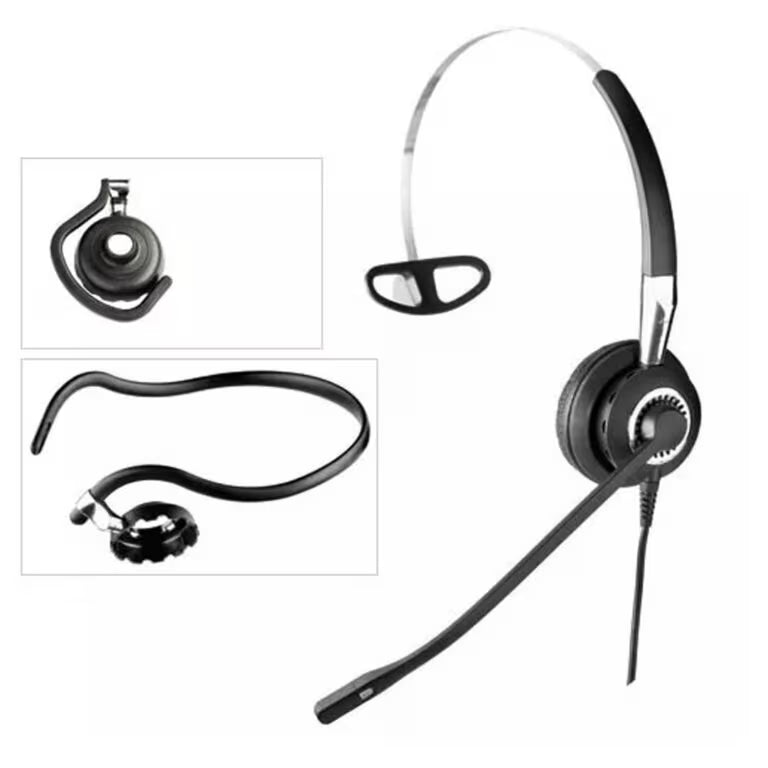 Jabra Biz 2400 Mono USB NC 82 Mic 3-in-1 Headset – Noise-Canceling | Contact Center & Office