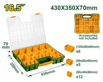 JADEVER 16.5" Screw Organizer Durable & Versatile