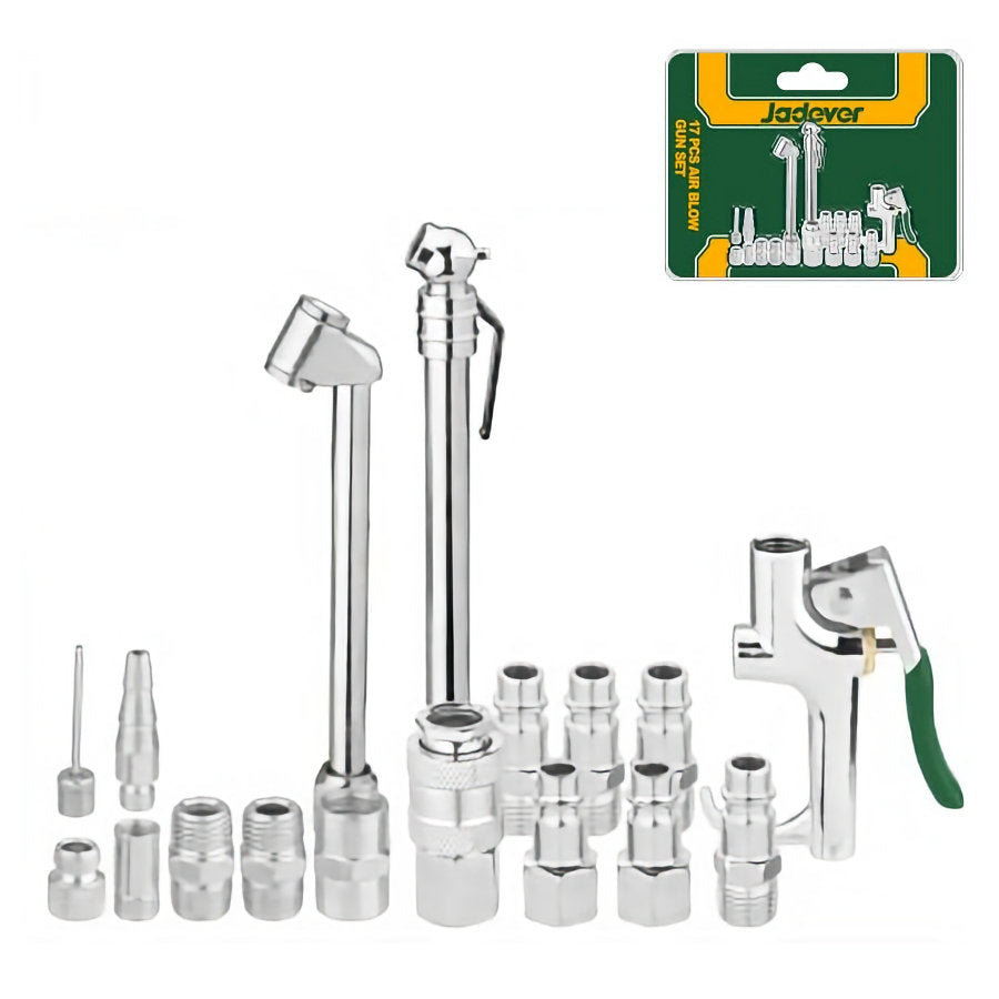 JADEVER 17 Piece Air Accessories Kit Complete for Air Maintenance