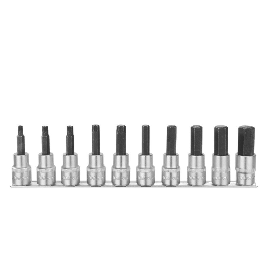 JADEVER 1/2 Inch Star Box Set 10 Durable Hex