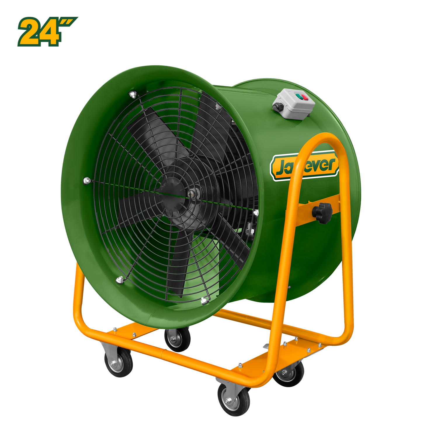 JADEVER 24" Industrial Fan Powerful Airflow & High Efficiency