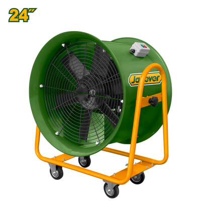 JADEVER 24" Industrial Fan Powerful Airflow & High Efficiency