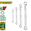 JADEVER 4 Piece Star Ring Wrench Set High Durability & Precision